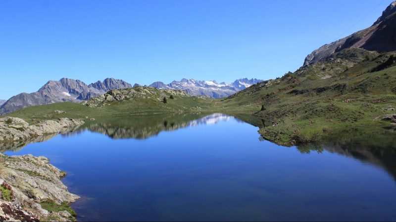 l'un des lacs de l'Alpes d'Huez