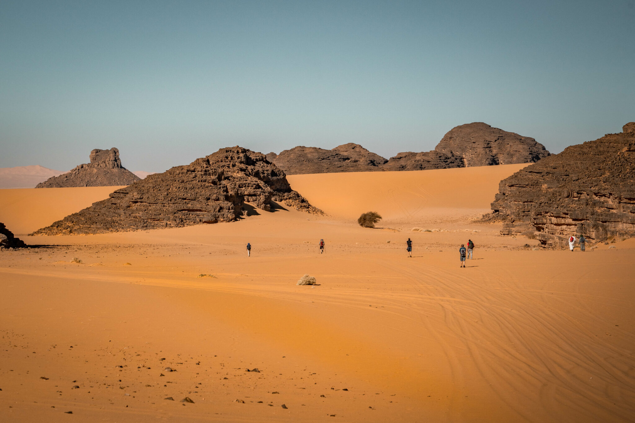 Trek dans le désert Algérien autour de Djanet | Tas2cailloux - Michael ...