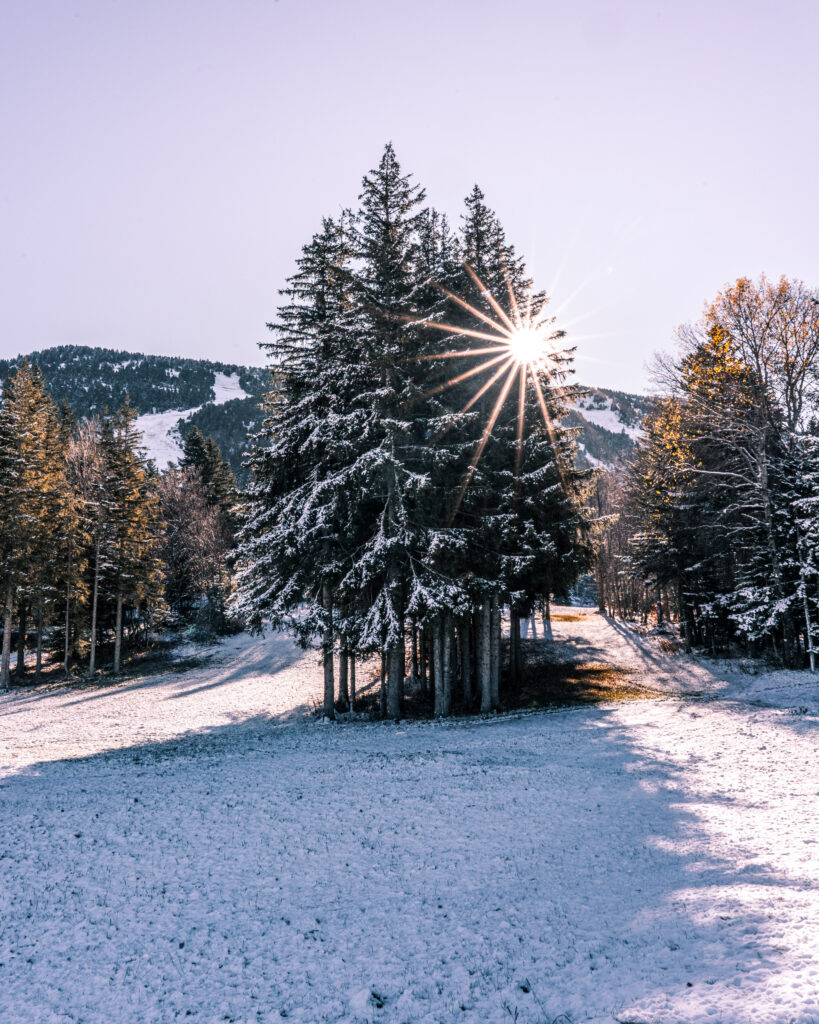 Exemple soleil en étoile en cachant le soleil