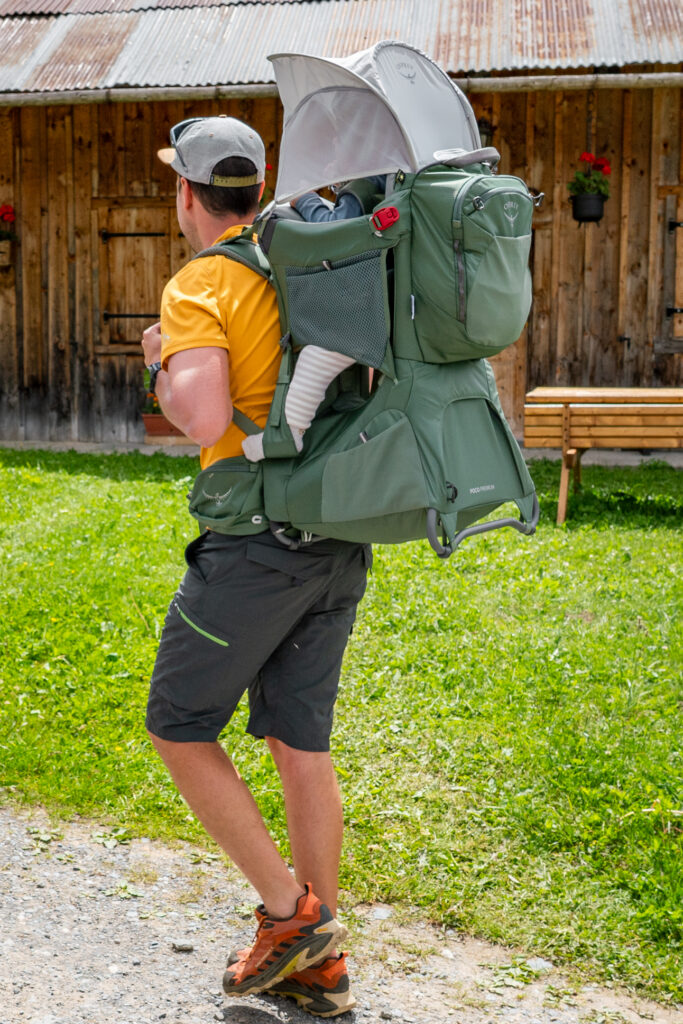 Sac Osprey poco premium pour randonner avec un bébé