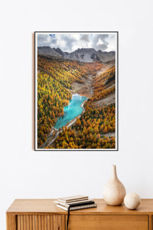 Automne au lac de l'Orceyrette