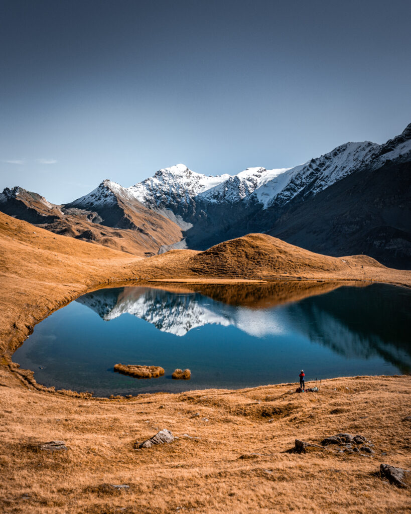 Le lac du Clou et ses reflets spectaculaires