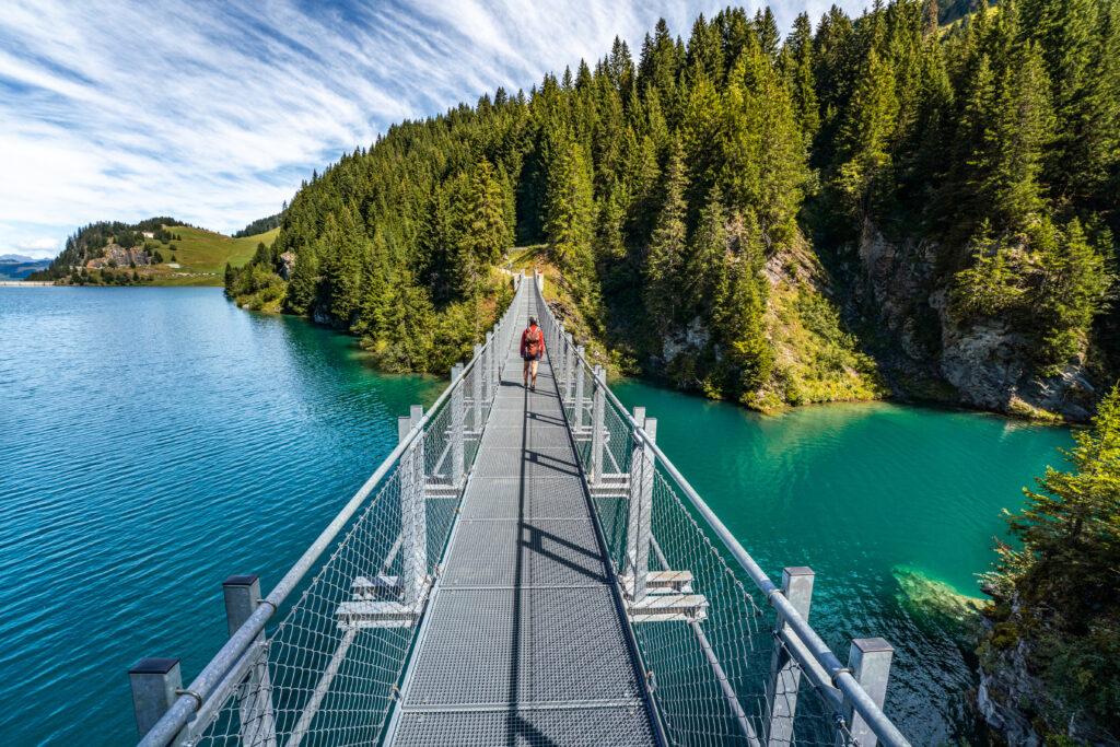 Profiter du tour du lac de Saint Guérin