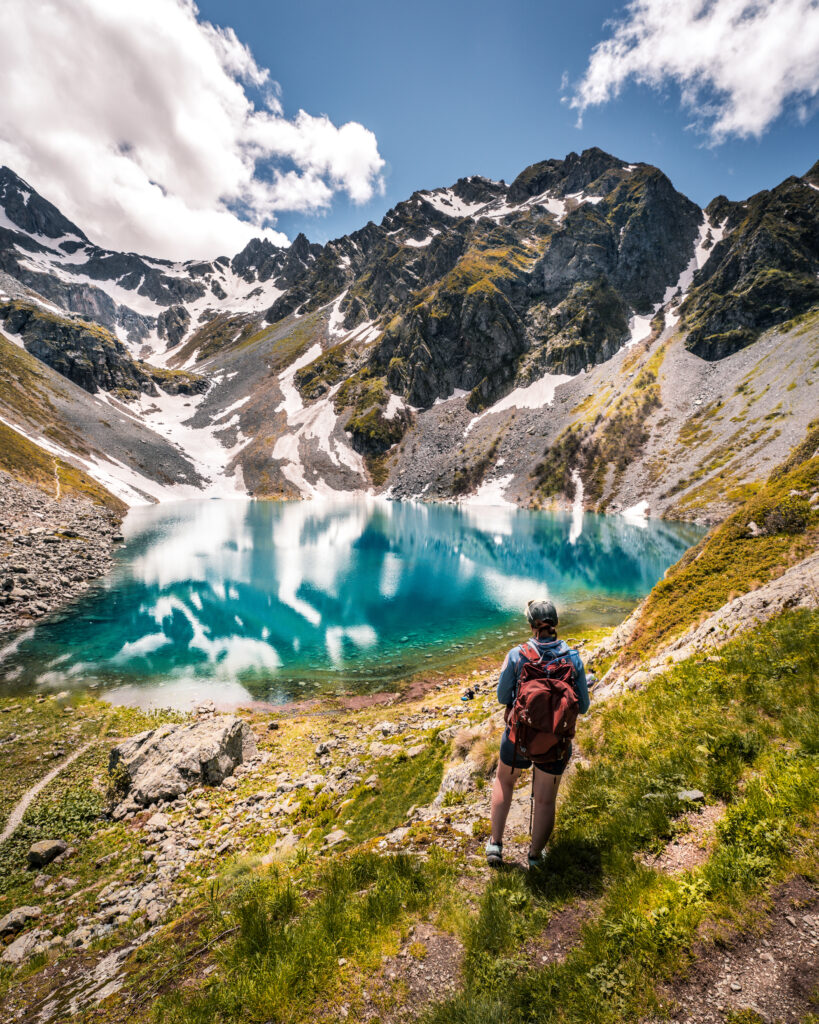 Randonnée la de Crop en Belledonne