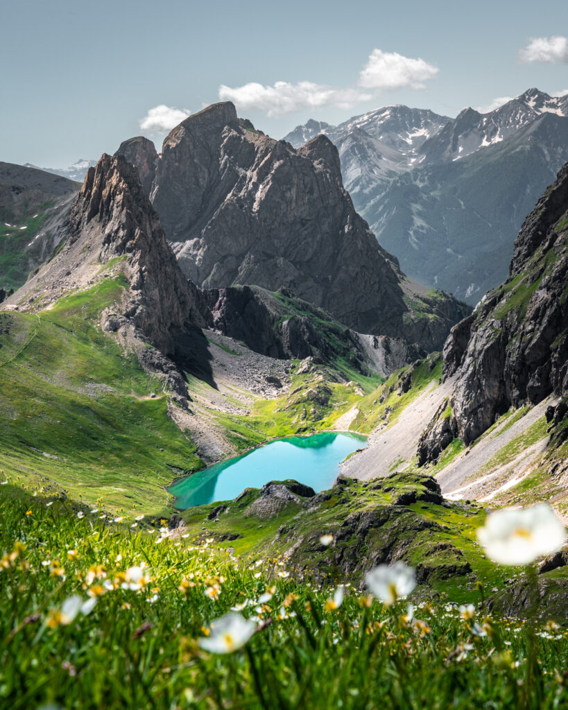 Randonnée Grand lac depuis col de la Ponsonnière