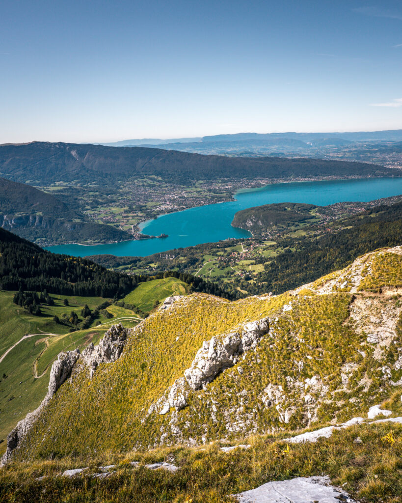 Lac d'Annecy depuis la tournette